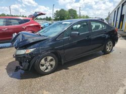 Honda salvage cars for sale: 2014 Honda Civic LX