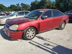 Ford salvage cars for sale: 2006 Ford Five Hundred Limited