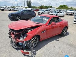 Vehiculos salvage en venta de Copart Miami, FL: 2013 Mercedes-Benz SLK 250