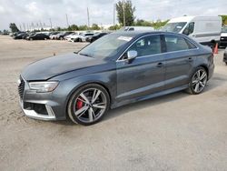 Salvage cars for sale from Copart Miami, FL: 2019 Audi RS3