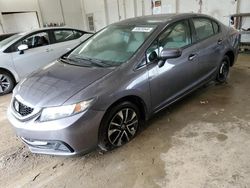 Honda salvage cars for sale: 2015 Honda Civic EX