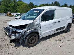 Salvage cars for sale from Copart Mendon, MA: 2015 Ford Transit Connect XL