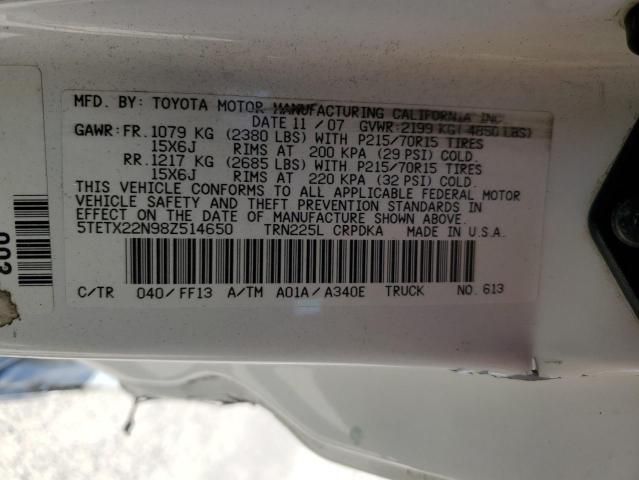 2008 Toyota Tacoma Access Cab