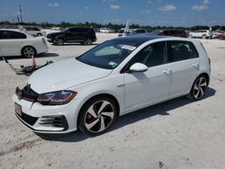 Volkswagen GTI S salvage cars for sale: 2019 Volkswagen GTI S