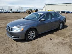 Salvage cars for sale from Copart Rocky View County, AB: 2014 Volkswagen Passat S