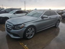 Vehiculos salvage en venta de Copart Grand Prairie, TX: 2016 Mercedes-Benz C300