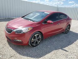 Salvage cars for sale from Copart Arcadia, FL: 2015 KIA Forte EX