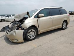 2014 Toyota Sienna XLE en venta en Grand Prairie, TX