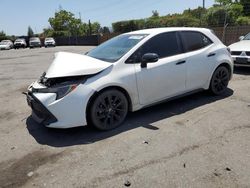 Toyota salvage cars for sale: 2020 Toyota Corolla SE