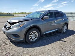 Salvage cars for sale from Copart Ottawa, ON: 2018 Nissan Murano S