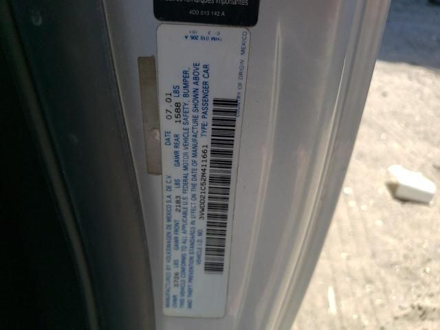 2002 Volkswagen New Beetle glx