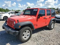 Salvage cars for sale from Copart Hueytown, AL: 2013 Jeep Wrangler Unlimited Sport