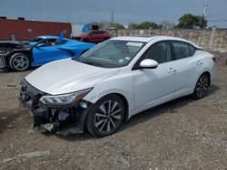 Salvage cars for sale from Copart Homestead, FL: 2021 Nissan Sentra SV