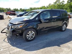 KIA salvage cars for sale: 2015 KIA Sedona LX