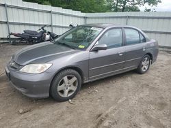 Honda Vehiculos salvage en venta: 2005 Honda Civic EX