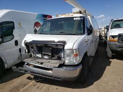 Ford salvage cars for sale: 2014 Ford Econoline E350 Super Duty Cutaway Van