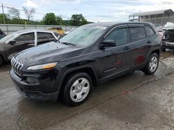 Jeep Cherokee Sport salvage cars for sale: 2017 Jeep Cherokee Sport