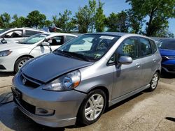 Salvage cars for sale from Copart Bridgeton, MO: 2007 Honda FIT S