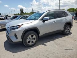 Salvage cars for sale from Copart Miami, FL: 2024 Toyota Rav4 XLE