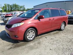 Toyota Sienna xle salvage cars for sale: 2011 Toyota Sienna XLE