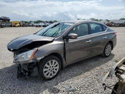 Salvage cars for sale from Copart Wichita, KS: 2015 Nissan Sentra S