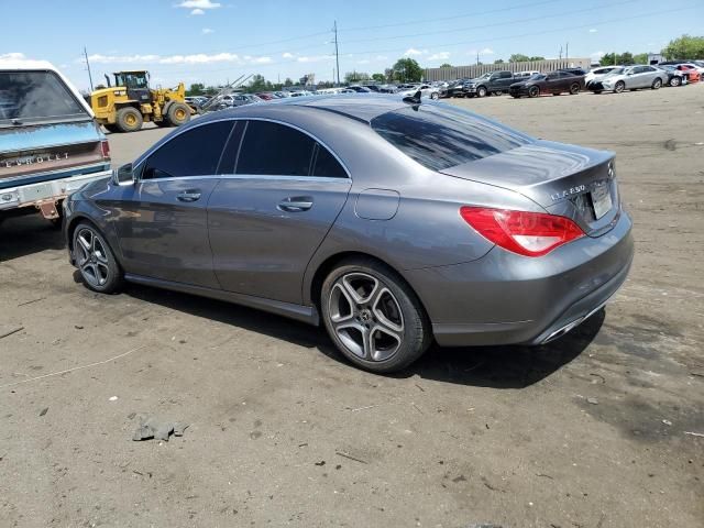 2018 Mercedes-Benz CLA 250 4matic