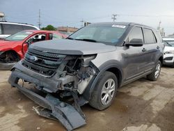 Ford Explorer Police Interceptor salvage cars for sale: 2014 Ford Explorer Police Interceptor