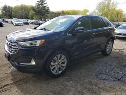 Vehiculos salvage en venta de Copart North Billerica, MA: 2022 Ford Edge Titanium