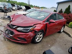 Chevrolet salvage cars for sale: 2017 Chevrolet Cruze LT