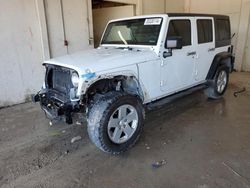 Jeep Wrangler Unlimited Sport salvage cars for sale: 2015 Jeep Wrangler Unlimited Sport