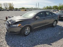 Ford Fusion salvage cars for sale: 2016 Ford Fusion SE