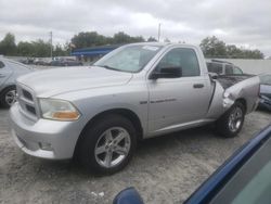 Vehiculos salvage en venta de Copart Midway, FL: 2012 Dodge RAM 1500 ST