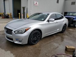 Salvage cars for sale from Copart New Orleans, LA: 2016 Infiniti Q70 3.7