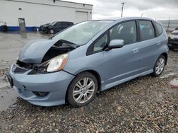 Salvage cars for sale from Copart Farr West, UT: 2011 Honda FIT Sport