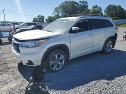 Toyota Highlander salvage cars for sale: 2014 Toyota Highlander Limited