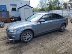 Salvage cars for sale from Copart Lyman, ME: 2012 Audi A4 Premium