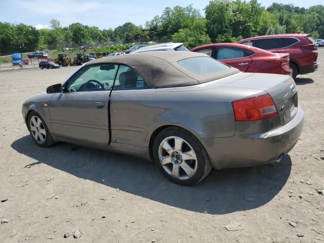 2006 Audi A4 1.8 Cabriolet