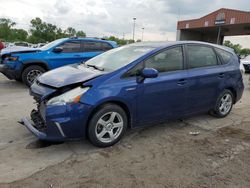 Toyota salvage cars for sale: 2012 Toyota Prius V