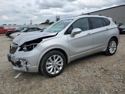 Salvage cars for sale from Copart Appleton, WI: 2017 Buick Envision Premium II