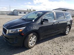 Salvage cars for sale from Copart Airway Heights, WA: 2016 KIA Sedona LX