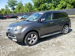 Acura salvage cars for sale: 2010 Acura MDX Technology