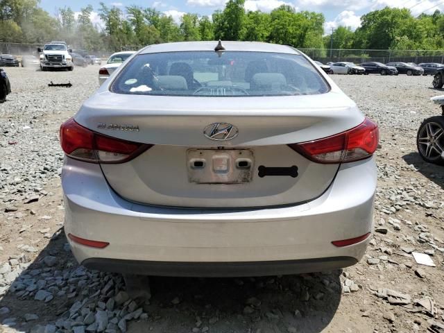 2016 Hyundai Elantra SE