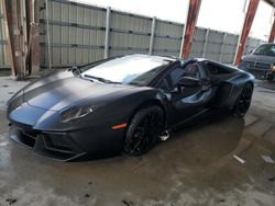 Salvage cars for sale from Copart Homestead, FL: 2015 Lamborghini Aventador