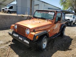 2002 Jeep Wrangler / TJ SE en venta en Albuquerque, NM