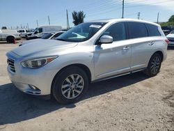 Vehiculos salvage en venta de Copart Miami, FL: 2015 Infiniti QX60