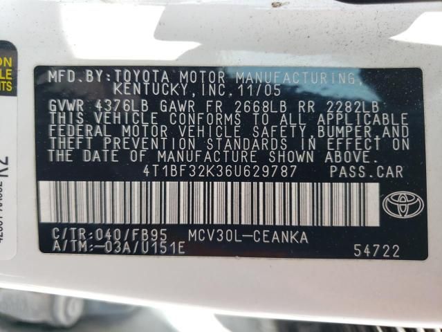 2006 Toyota Camry LE