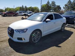 Audi Vehiculos salvage en venta: 2018 Audi A3 Premium