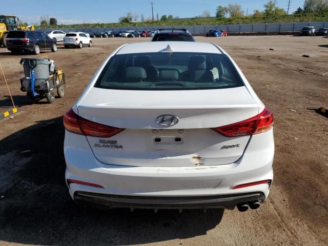 2018 Hyundai Elantra Sport