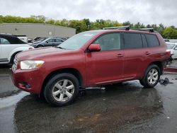 2008 Toyota Highlander en venta en Exeter, RI