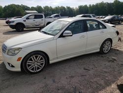 Mercedes-Benz C-Class salvage cars for sale: 2009 Mercedes-Benz C300